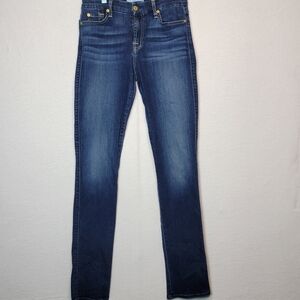 7 For All Mankind Women's  Classic Blue Jeans‎ SIZE 29
